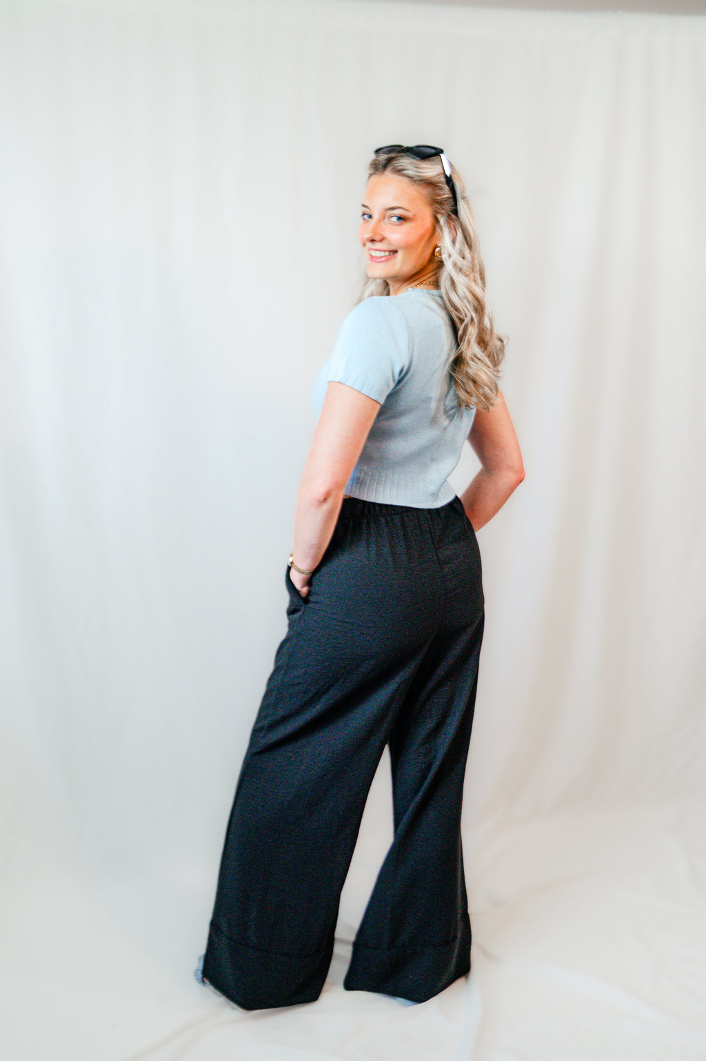 Gentle Breeze Drawstring Linen Pants