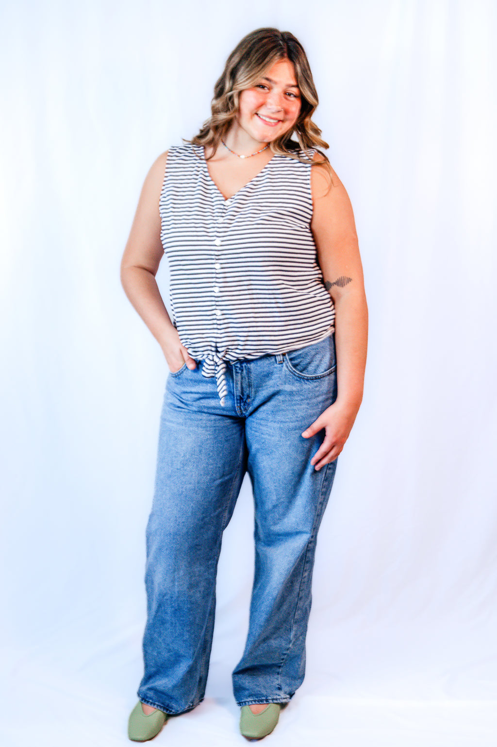 Sailor Striped Tank Top