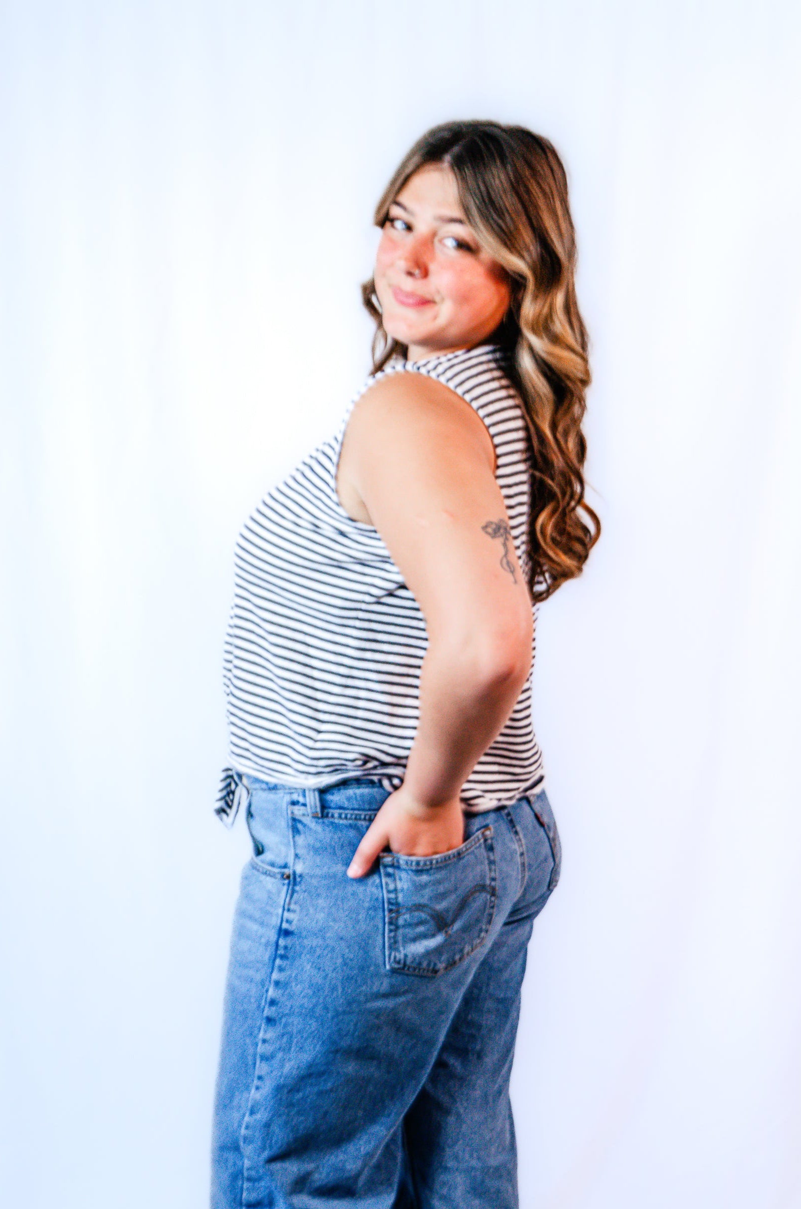 Sailor Striped Tank Top